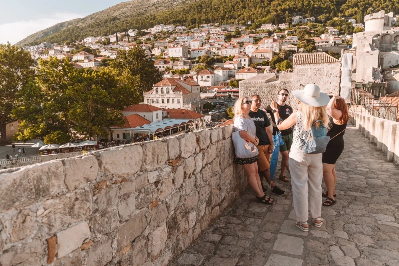 Dubrovačke gradske zidine i stari grad 2u1 razgled