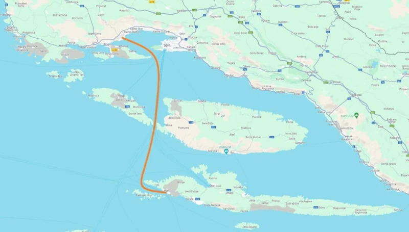 Split Airport: Speedboat Taxi transfer to/from Hvar