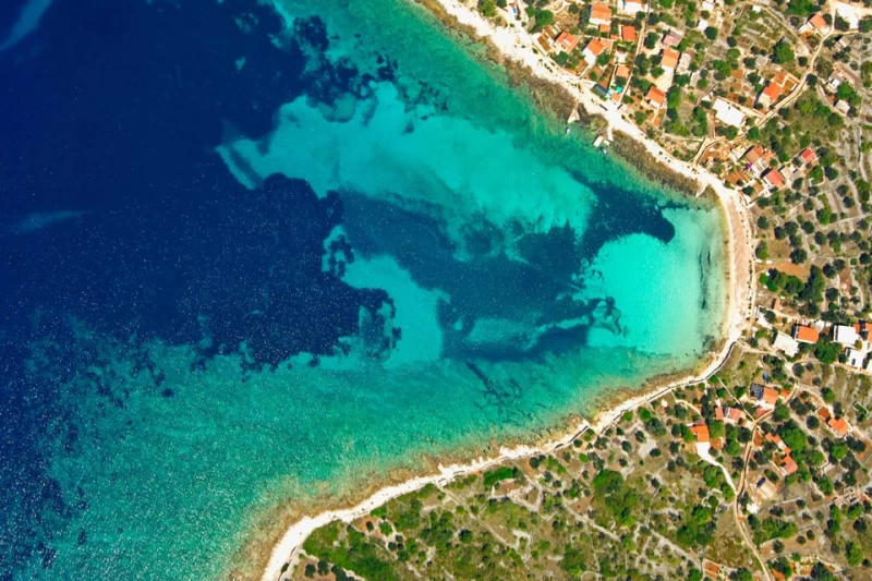 From Trogir & Marina: Blue Lagoon & 3 Islands Private Half-Day Tour