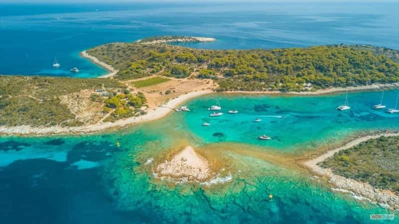 From Trogir & Split: Blue Cave & 5 Islands Full-Day Private Tour