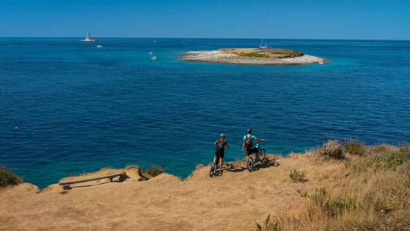 Istria Electric Scooter Off Road Tour at Cape Kamenjak