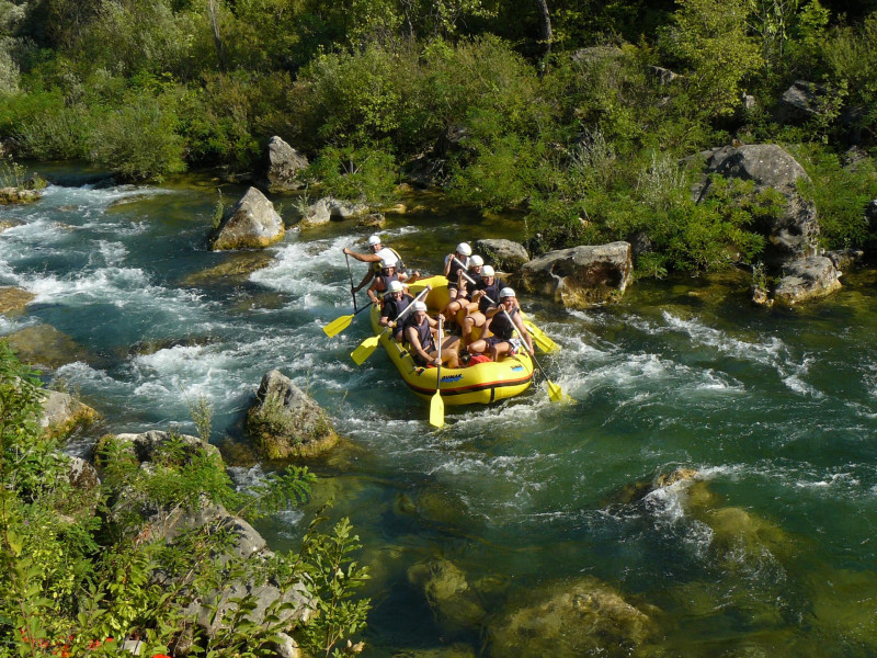 Split : Rafting na rijeci Cetini
