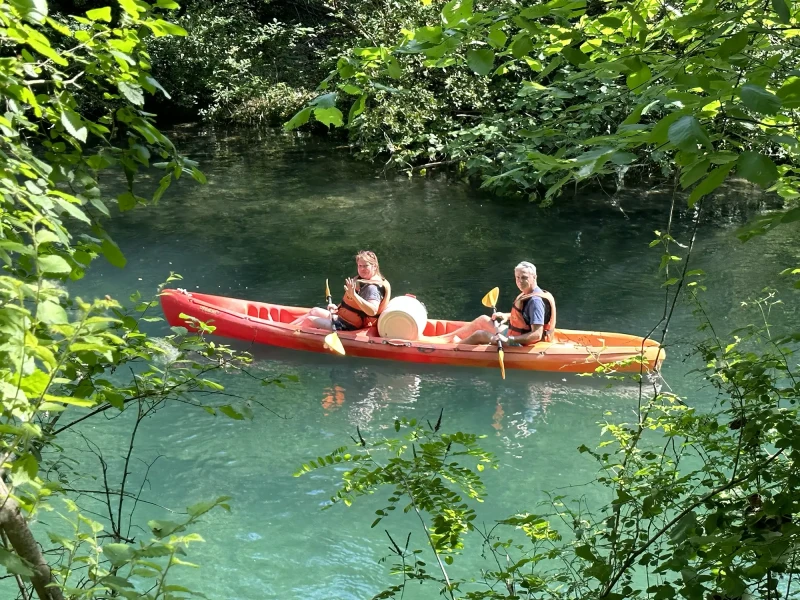 Omiš / Split: 4 sata kayaking u zaštićenom području parka prirode Cetina
