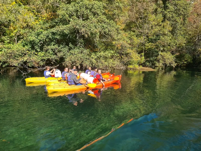 Omiš / Split: 4 sata kayaking u zaštićenom području parka prirode Cetina